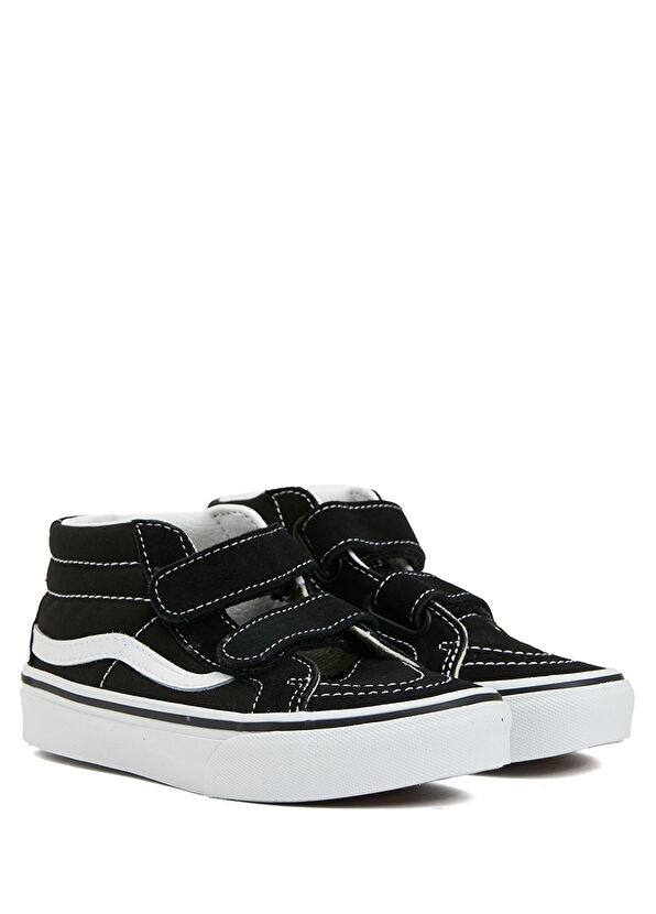 Vans SK8 Mid Reissue Siyah Beyaz Unisex Çocuk Sneaker - 2