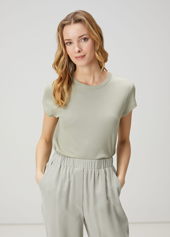 Beymen Club Light Khaki T-Shirt - 1