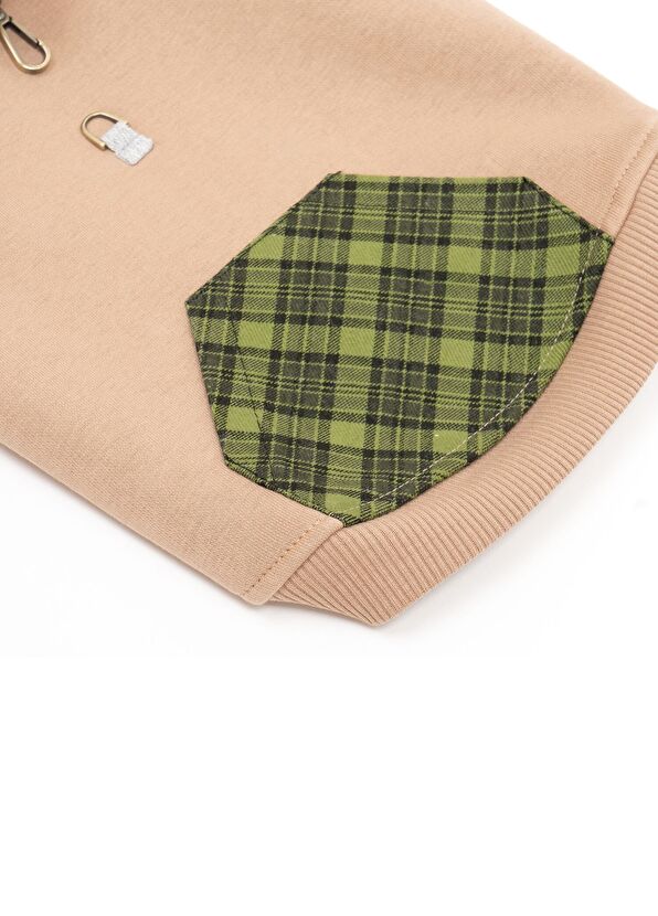 Mons Bons Scott Dog Beige Dog Sweatshirt - 3