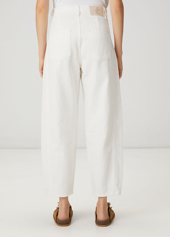 Beymen Club Slouchy Ecru Jeans - 4