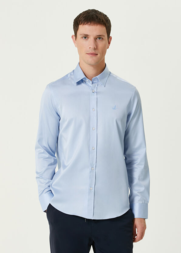 Beymen Club Mavi Comfort Fit Gömlek - 1