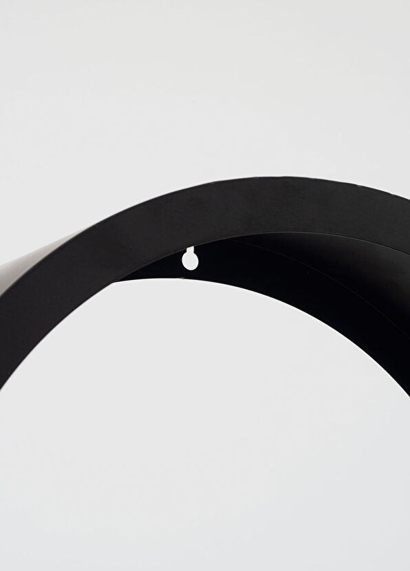 Oobje Circle Black Metal M Planter - 3