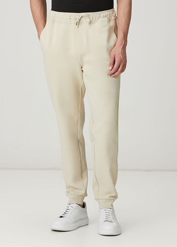Beymen Club Beige Waist Corded Jogger Sweatpants - 2