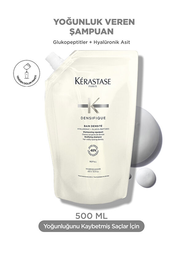 Kerastase Densifique Bain Densite Yoğunluk Kazandıran Canlandırıcı Refill Şampuan 500 ml - 2