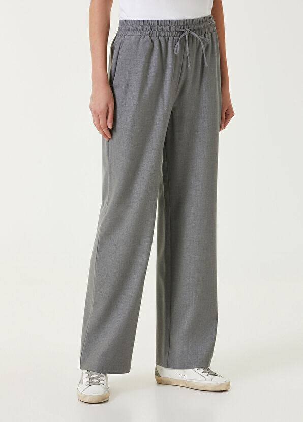 Academia Gri Jogger Pantolon - 4