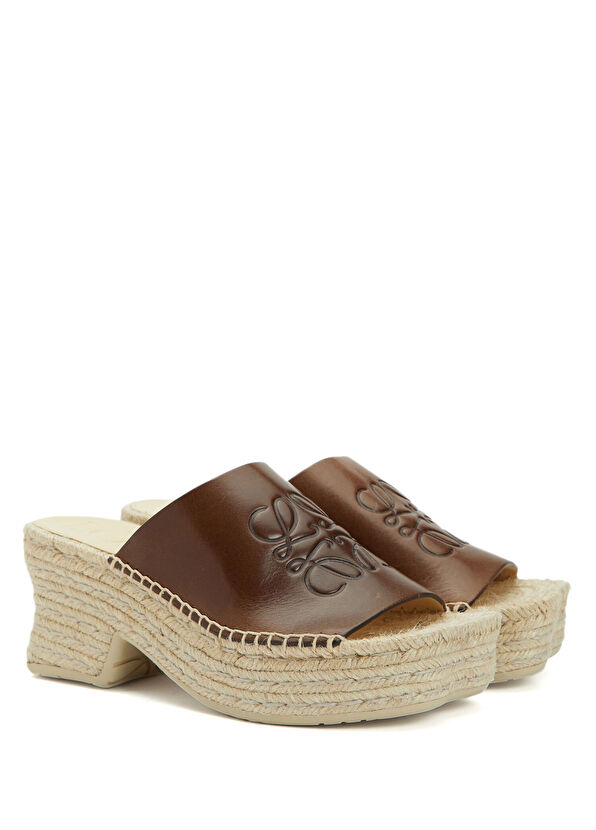 x Paula's Ibiza Petal Kahverengi Kadın Espadril - Görsel 3