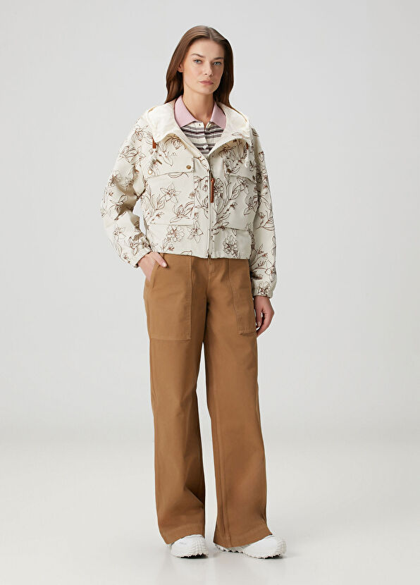 Nepeta Açık Bej Yağmurluk - Görsel 3