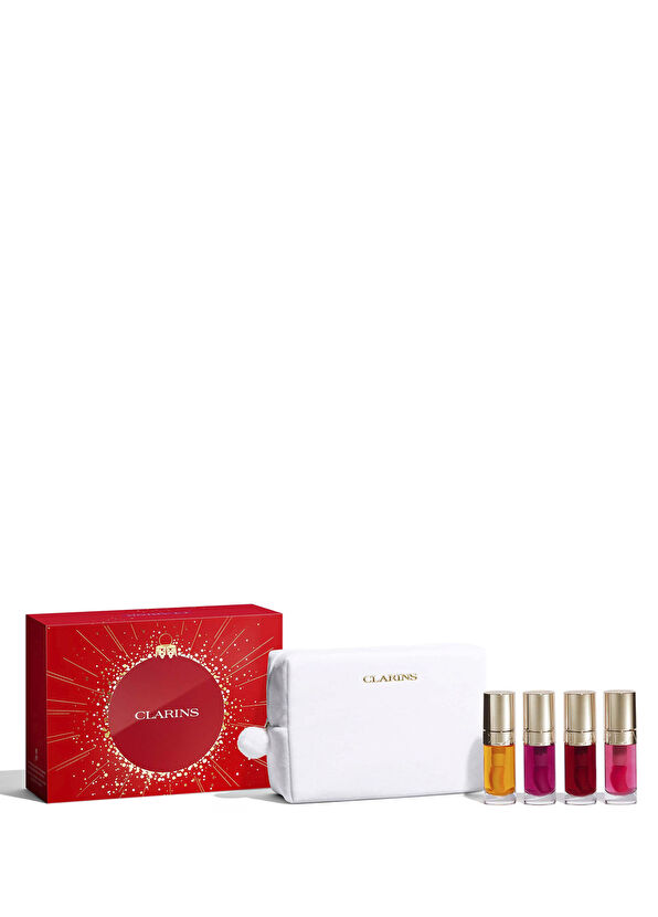 Clarins Lip Comfort Oil Yılbaşı Dudak Bakım ve Makyaj Seti - 1