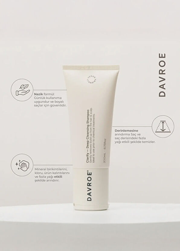 Davroe Clarify Deep Cleansing Deep Purifying Shampoo 200 ml - 2