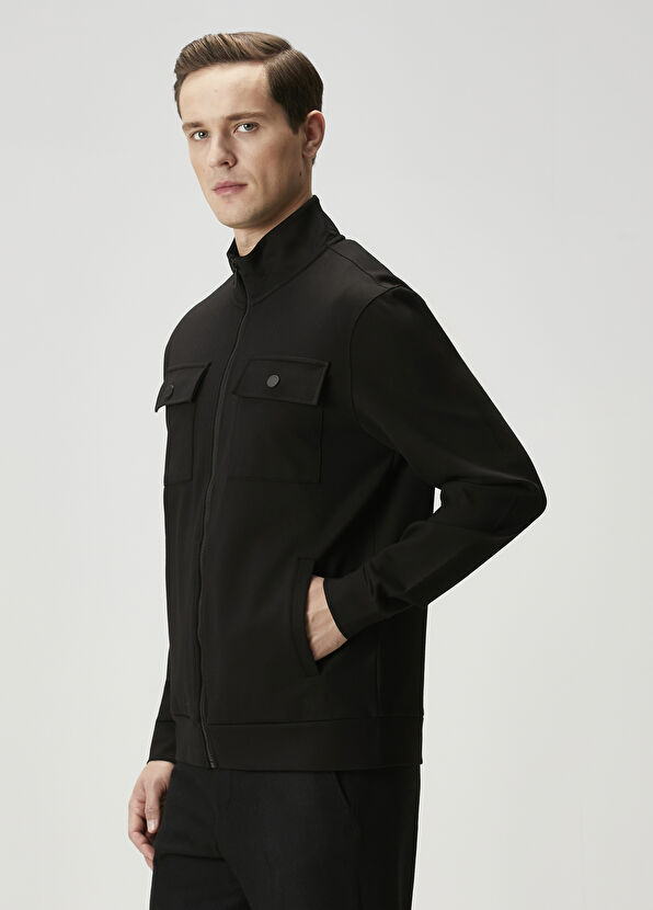 Beymen Club Siyah Jersey Ceket - 2