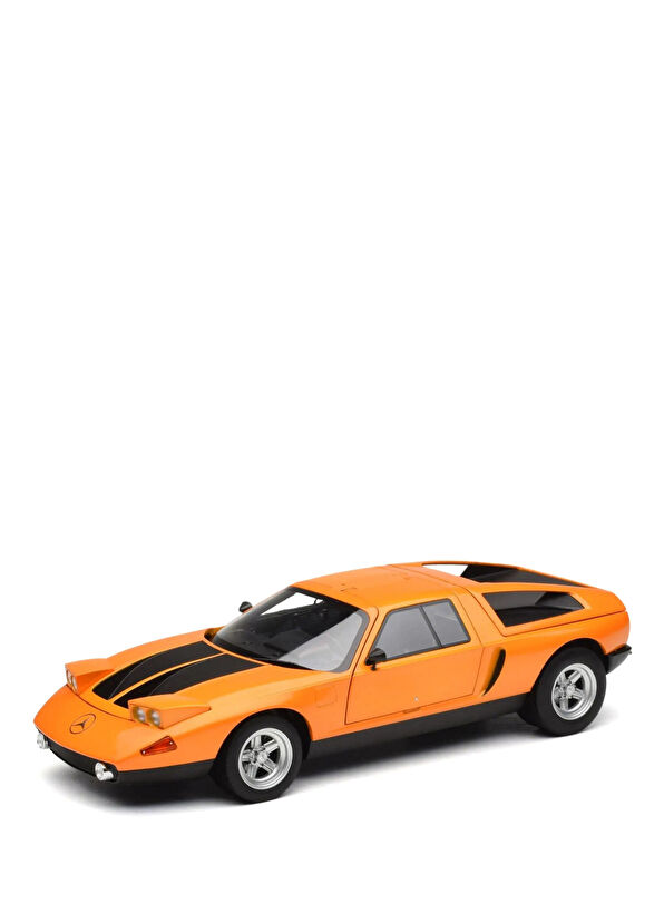 Norev 1:18 1969 Mercedes Benz C111 Weissherbst Orange Model Car - 1