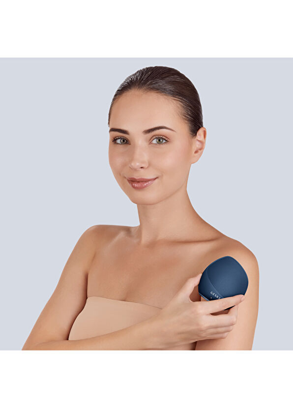 Geske Sonic Lacivert 7'si 1 Arada Vücut Fırçası ve Yoğun Eksfoliyatör Cilt Temizleme Cihazı - 3