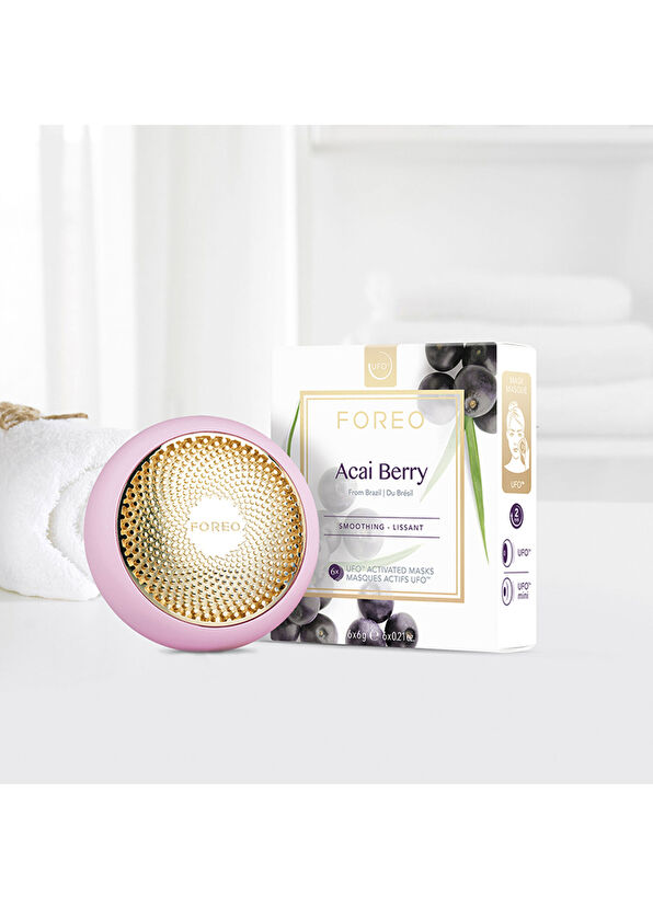 Foreo UFO Mask Acai Berry Moisturizing 6-Pack Face Mask for Dry Skin - 4