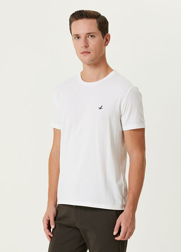Beyaz Logolu T-shirt Beymen Club Beyaz Logolu T-shirt - 4