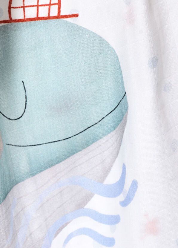 Casadora Baby Boubou 100% Organic Cotton 2-Piece Muslin Cover Set - 4