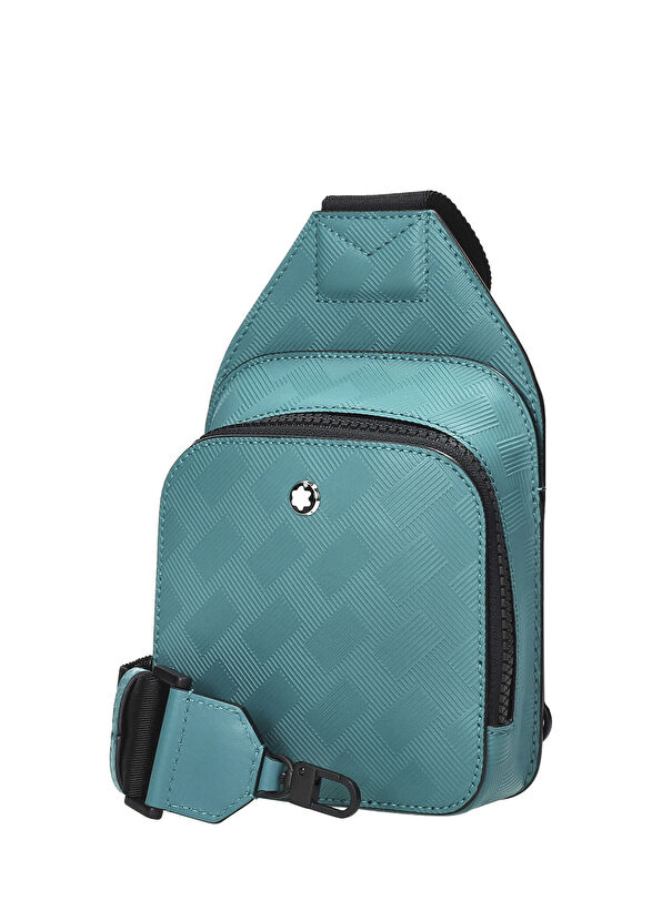 Montblanc Extreme 3.0 Mini Petrol Erkek Deri Çanta - 2