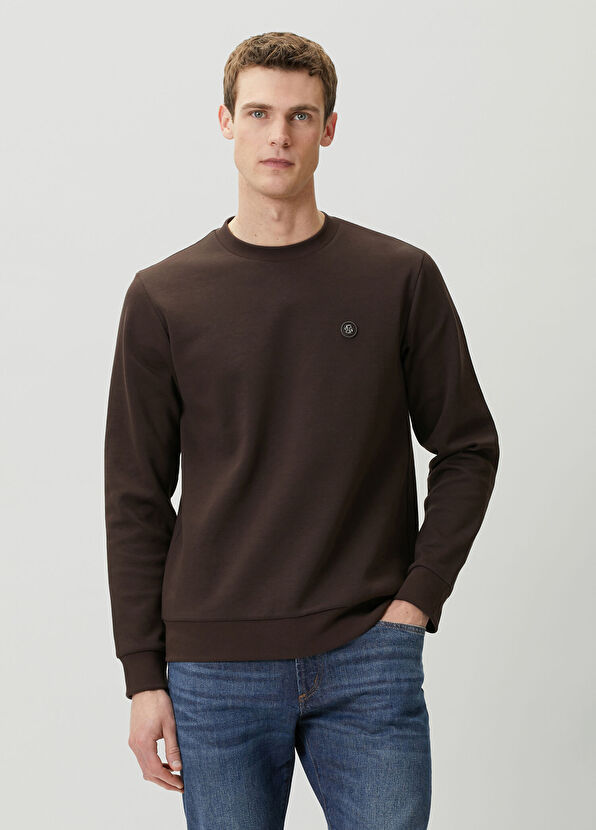 Boss Sharpe Dark Brown Sweatshirt - 1