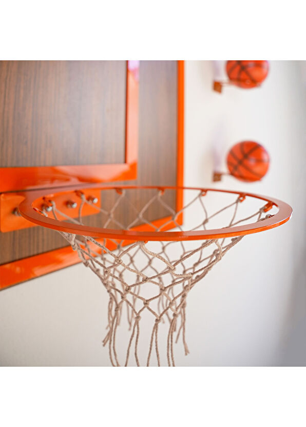 Archtwain Ceviz Turuncu Tekli Duvar Potası - 4