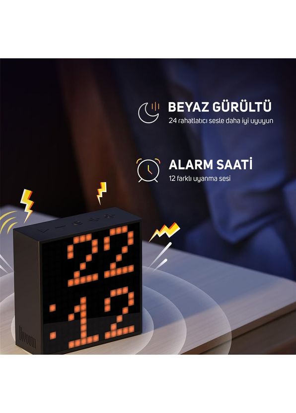 Divoom Timebox Evo Bluetooth Hoparlör ve Times Gate Dijital Led Ekran Seti - 3