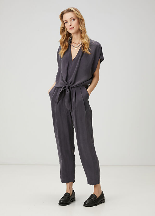 Beymen Club Antrasit Pileli Pantolon - 2