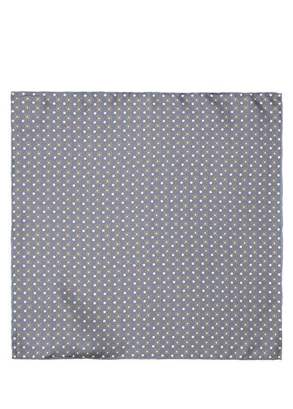 Beymen Club Indigo Silk Sachet Handkerchief - 1