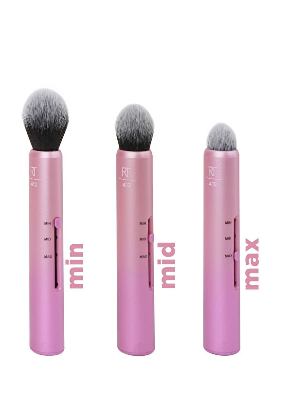 Real Techniques Custom Cheek Ayarlanabilir Blush+Highlighter Fırçası - 2