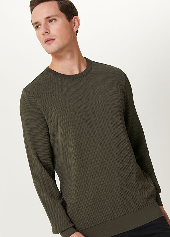 Beymen Club Haki Petek Dokulu Kazak - 2