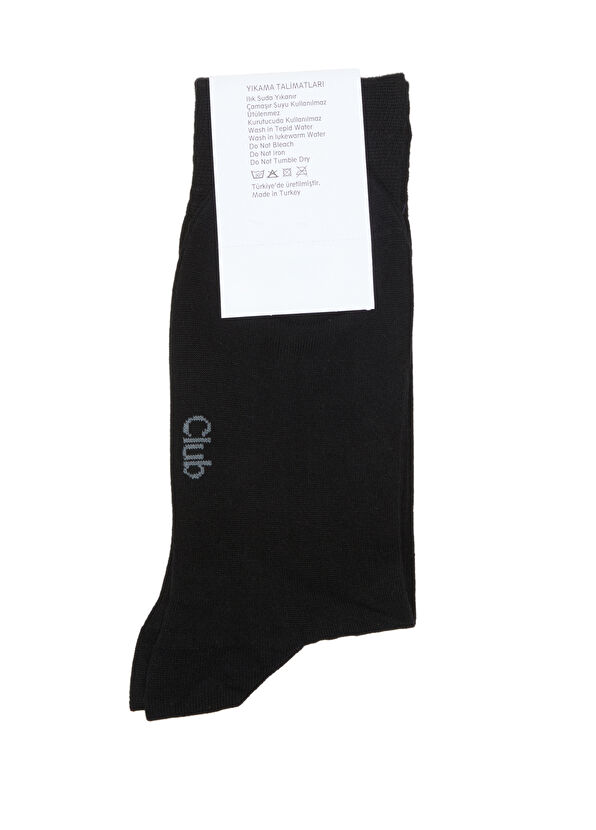 Beymen Club Black Men's Bamboo Socks - 2
