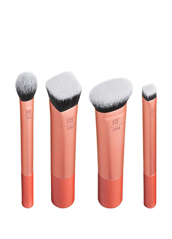Real Techniques Face Base 4-Pack Makeup Brush Set - 2