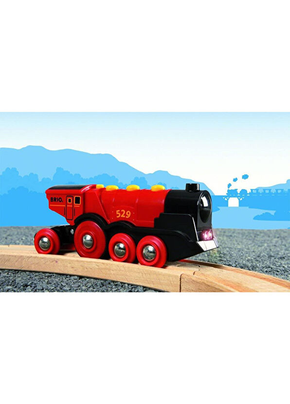 Brio Red Locomotive Toy - 2