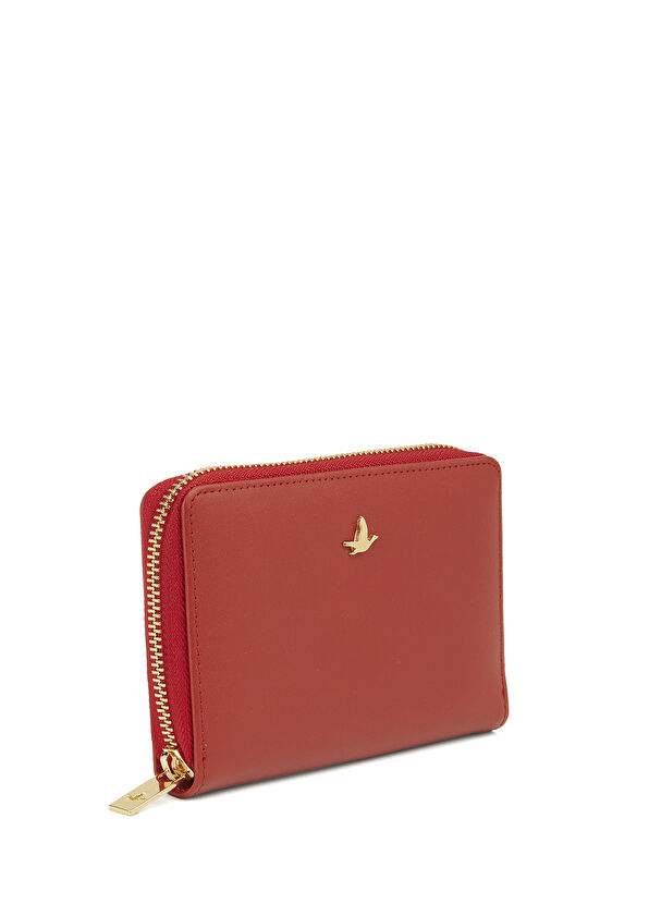 Beymen Club Red Logo Women's Leather Wallet - 2