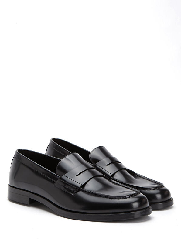 Beymen Club Siyah Erkek Deri Loafer - 2