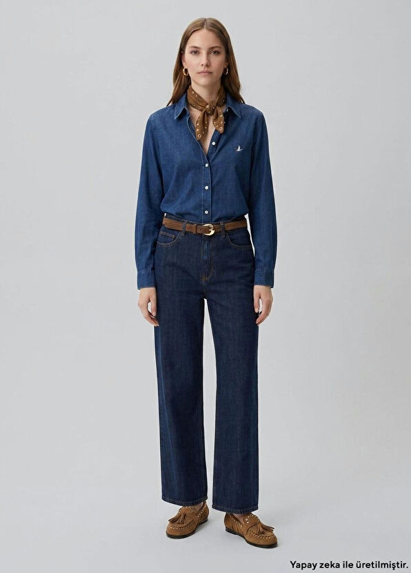 Beymen Club Indigo Palazzo Jeans - 1