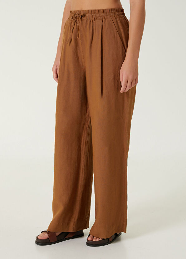 Beymen Club Camel Keten Pantolon - 2