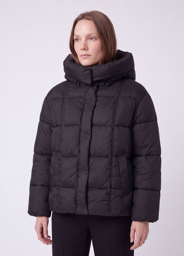 Beymen Club Black Hooded Puffer Jacket - 4