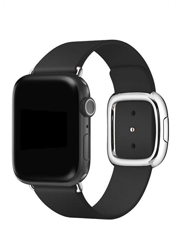 Bikordon Apple Watch Uyumlu 44/45/46/49 mm Radius Loop Payne Deri Kordon - 2