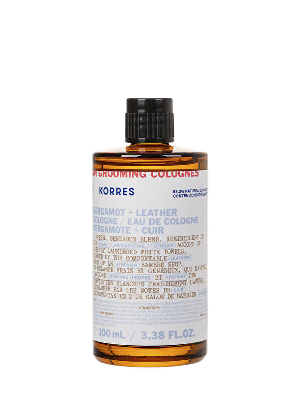 Korres Athenian Grooming Bergamot + Leather EDC 100 ml Men's Perfume - 1