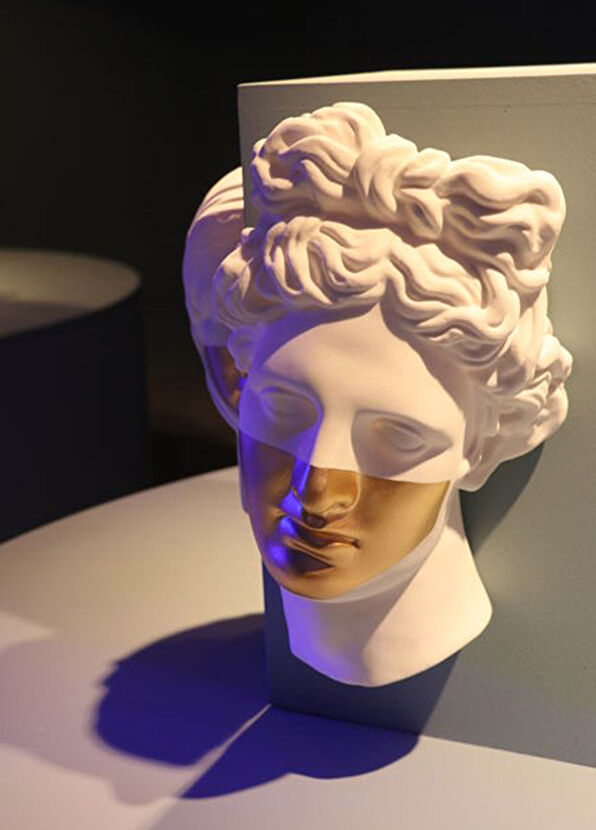 Kare Design Apollo Poliresin Duvar Objesi - 2