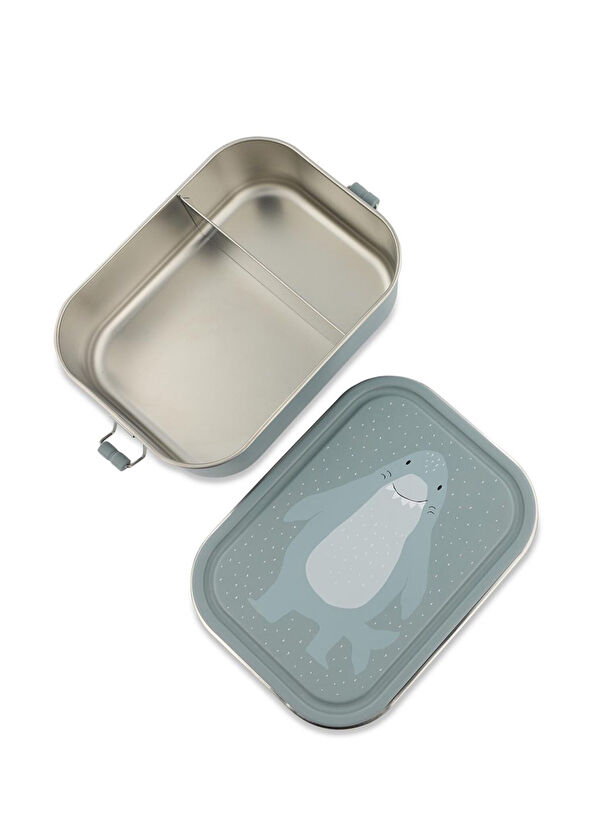 Trixie Mr.Shark Turquoise Large Size Kids Lunch Box - 2