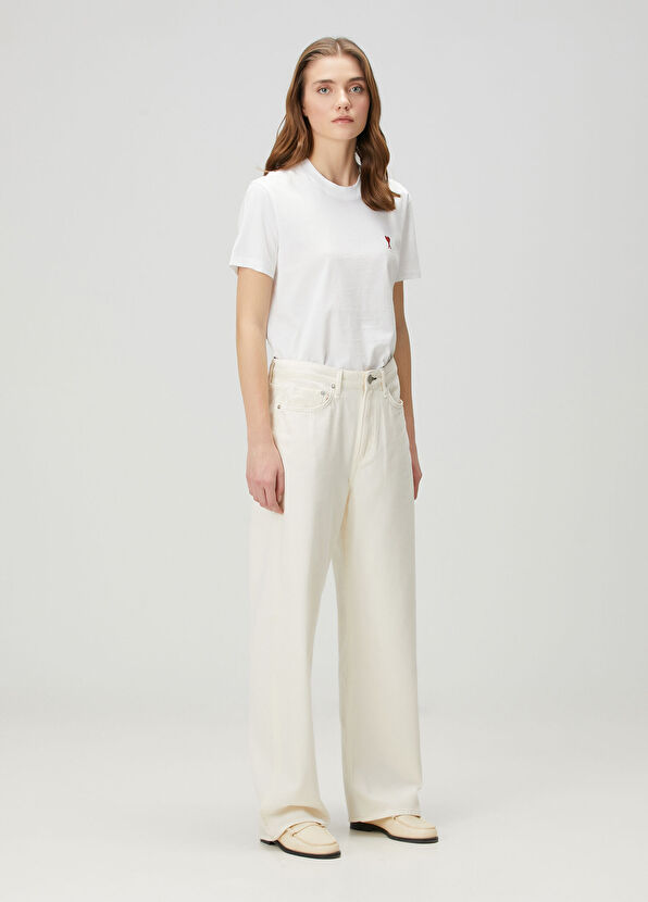 Ami Paris Beyaz T-shirt - 2