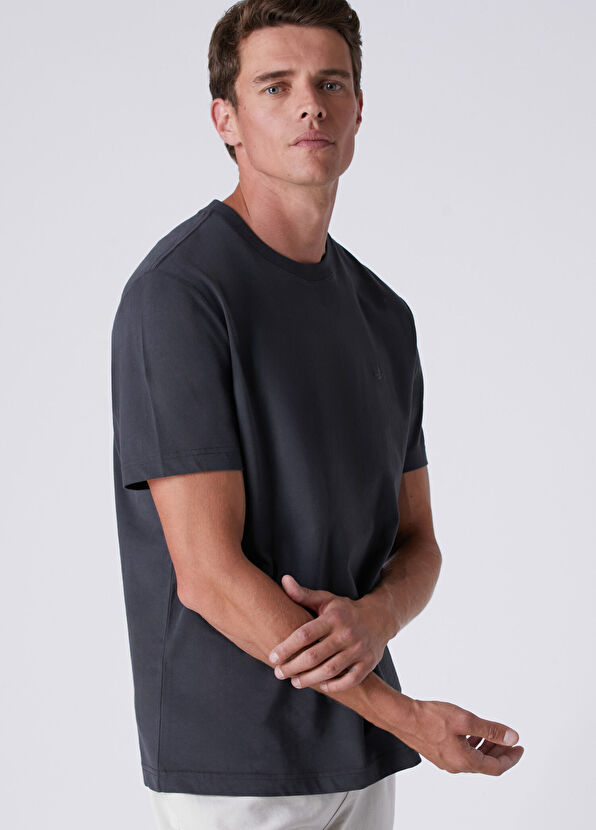 Beymen Club Relax Fit Antrasit Suprem T-shirt - 2