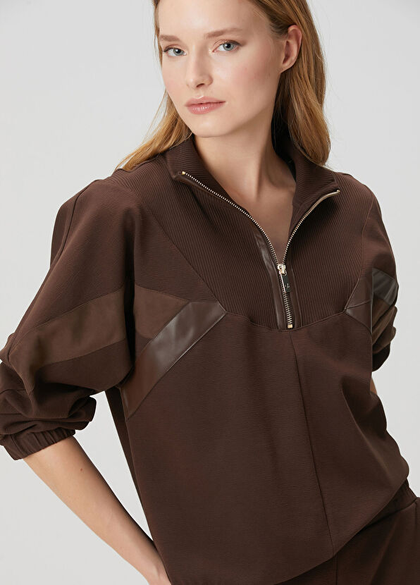 Beymen Club Kahverengi Sweatshirt - 1