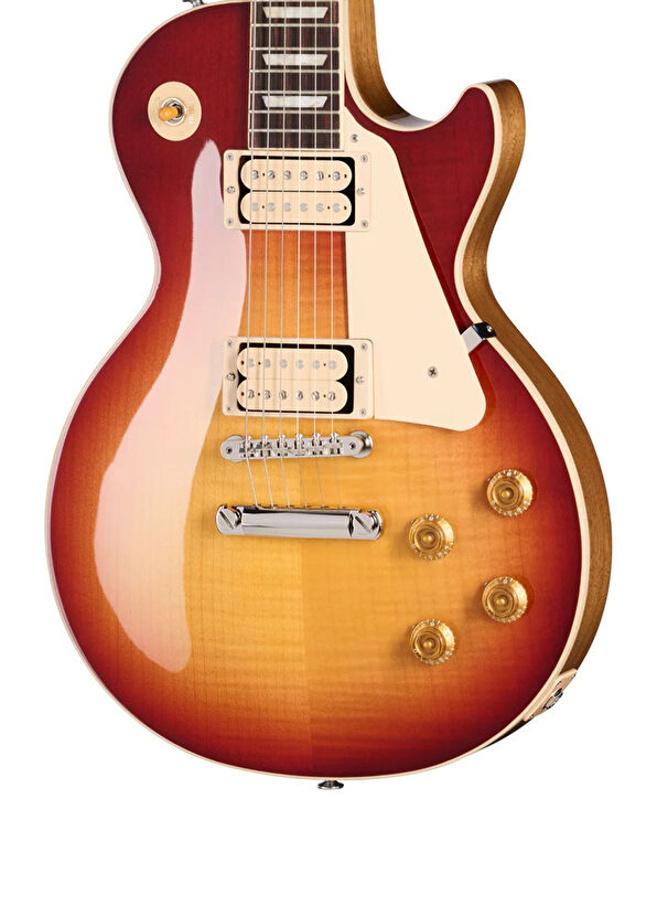 Gibson Les Paul Standard 50s Double Trouble Bourbon Burst Electric Guitar - 2