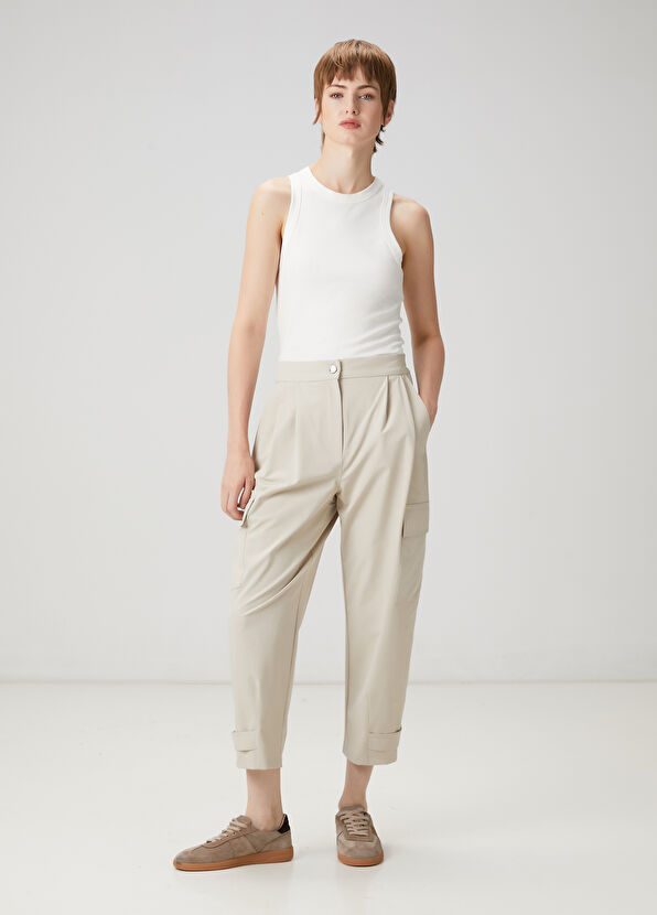 Beymen Club Off-White Tank Top - 2