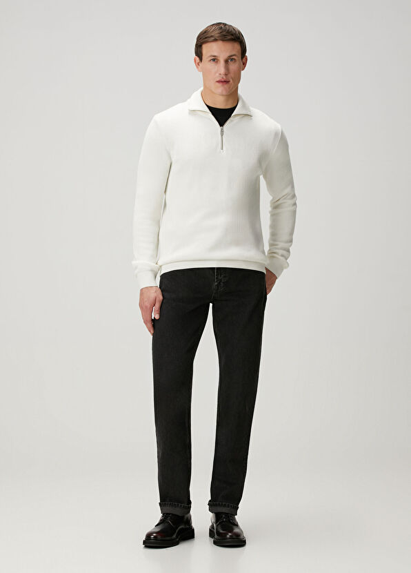 7 For All Mankind The Straight Koto Siyah Jean Pantolon - 1