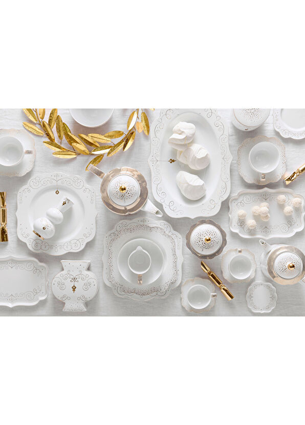 Pip Studio Royal Gold Porselen Yemek Tabağı - 3
