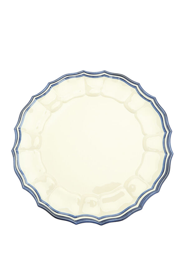 Mario Luca Giusti Eva Mavi Yemek Tabağı - 1