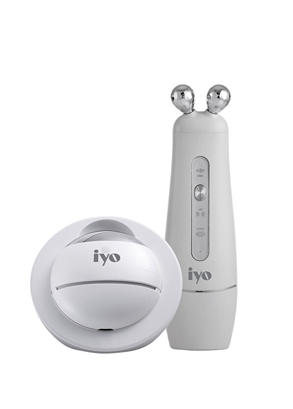 İyo Trio RF Facial Care+Ultrasonic Wave Face Cleanser Cilt Temizleme Cihazı - 1