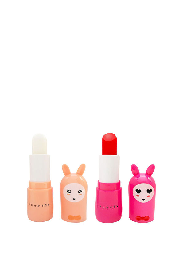 Inuwet Carla Vanilla Coconut & Cherry Flavored 2-Piece Lip Balm Set - 2