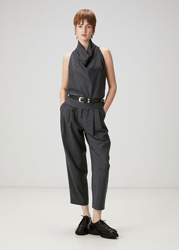 Beymen Club Anthracite Blouse - 2